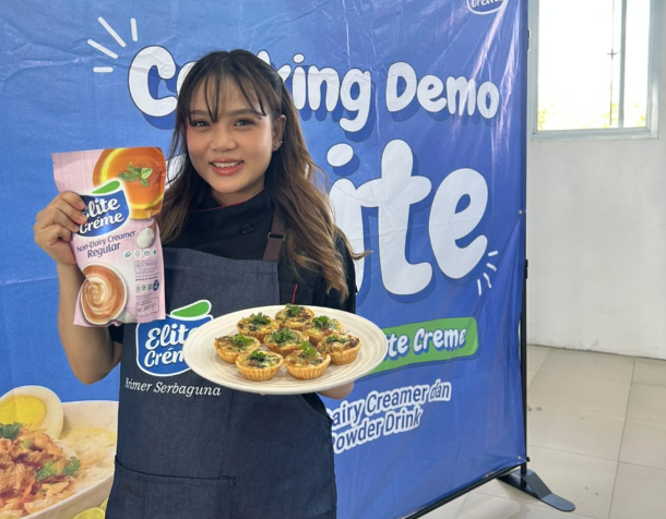 Cooking Demo Elite Creme Bareng Masterchef 12 - Chef Jane:  Resep Smoked Beef Quiche Lorraine hingga Chocolate Cream Puff